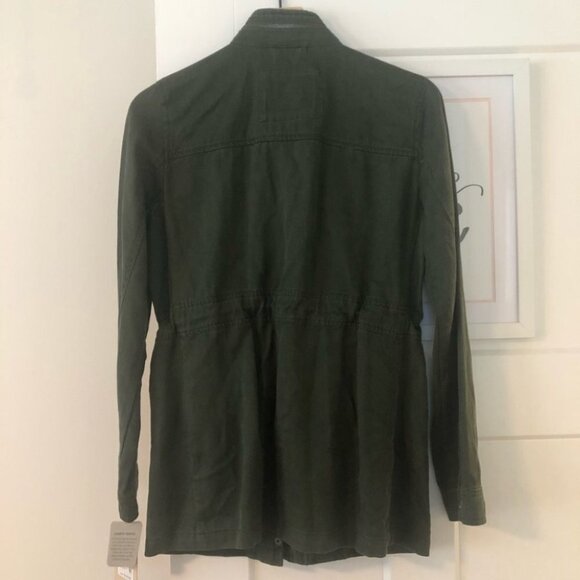 LEVI'S Mock-Neck Army Green Utility Jacket - Picture 7 of 11
